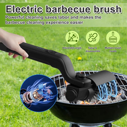 Every Dad Loves A Clean BBQ The Electric BBQ Brush That Does The Hard Work For You
