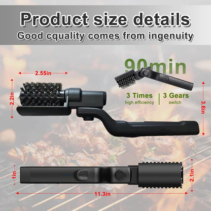 Every Dad Loves A Clean BBQ The Electric BBQ Brush That Does The Hard Work For You