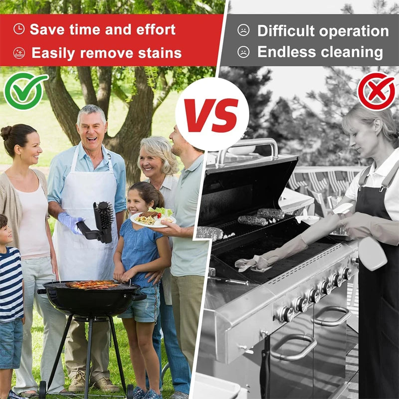Every Dad Loves A Clean BBQ The Electric BBQ Brush That Does The Hard Work For You